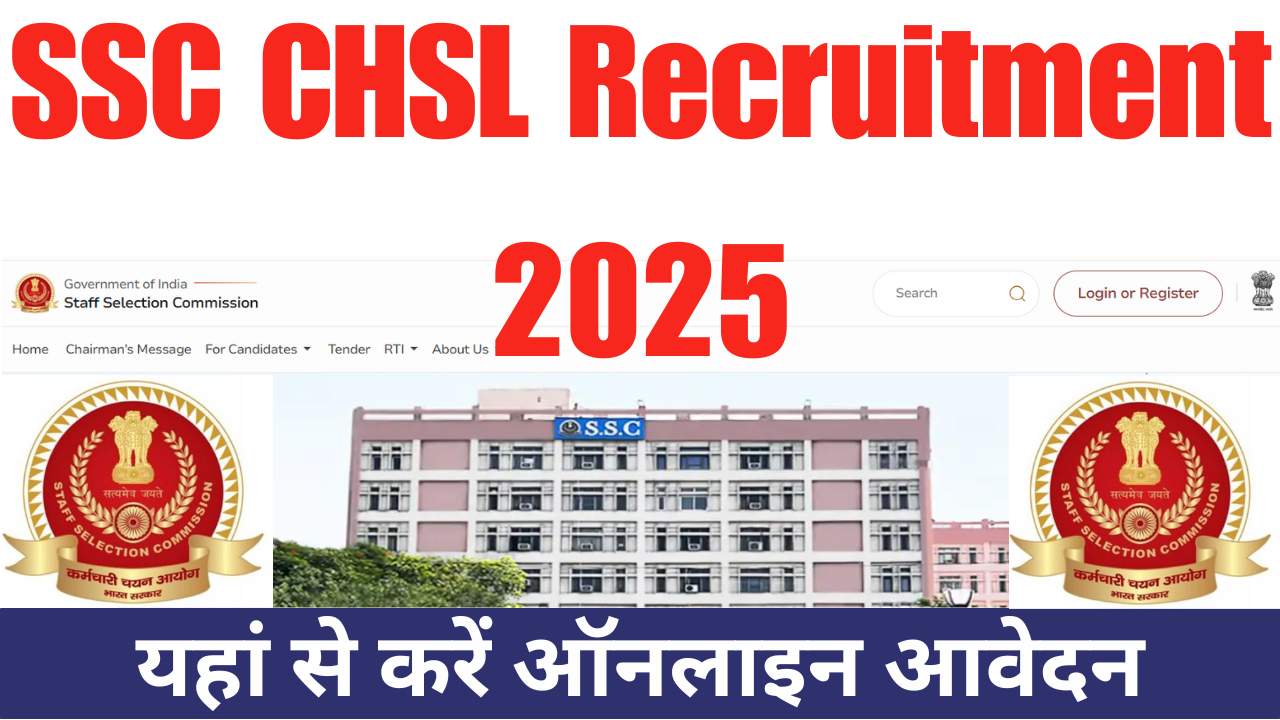 SSC CHSL Recruitment 2025