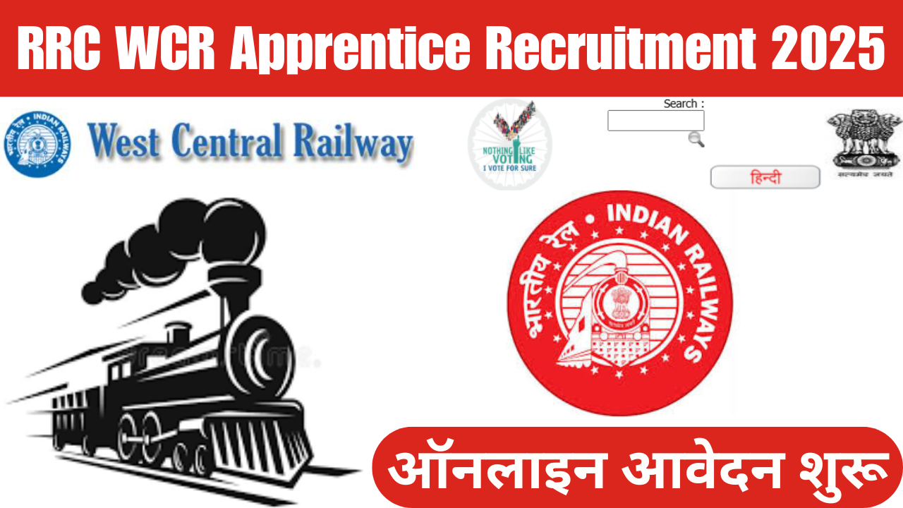 RRC WCR Apprentice Recruitment 2025