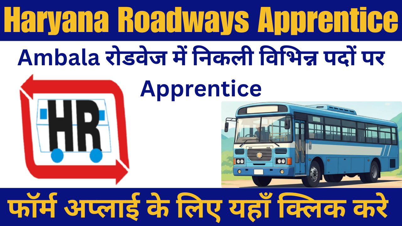 Ambala Roadways Apprentice 2025