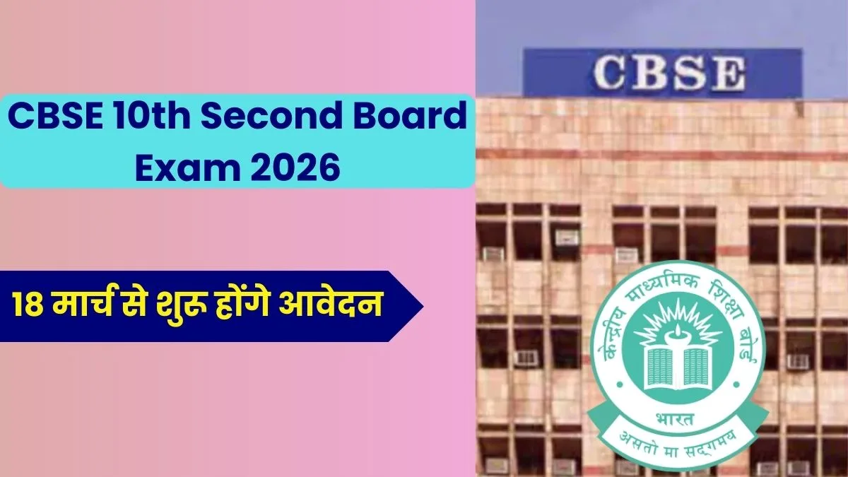 CBSE 10th Second Board Exam 2026