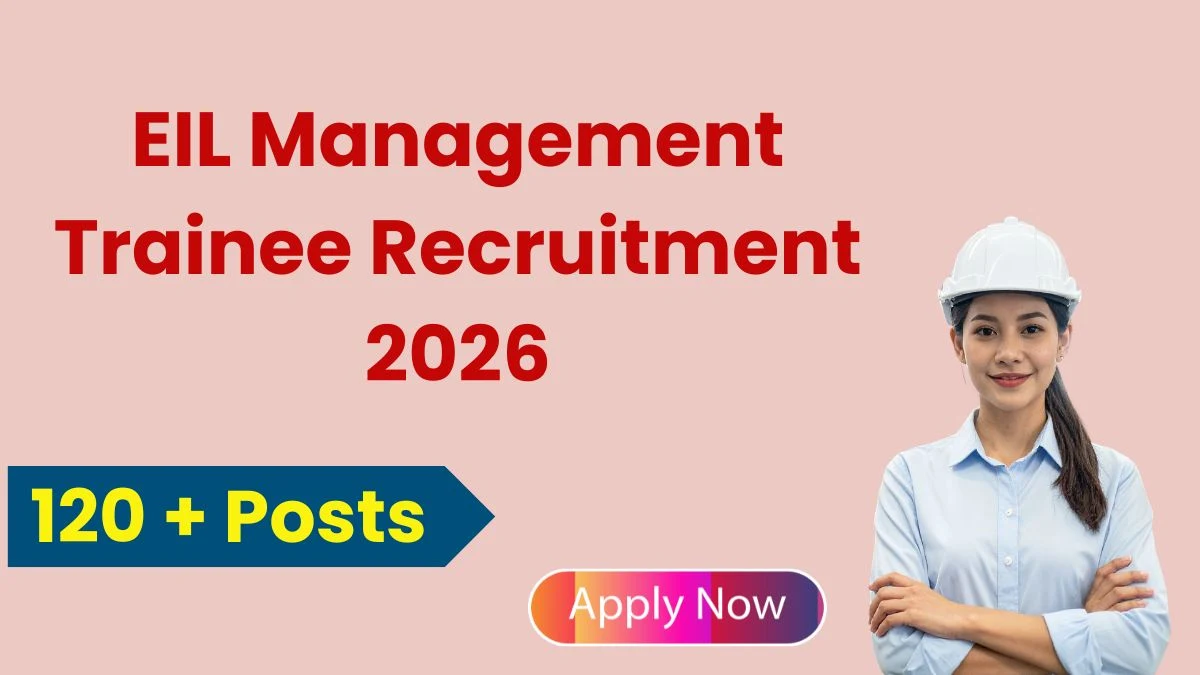 EIL Management Trainee Recruitment 2026