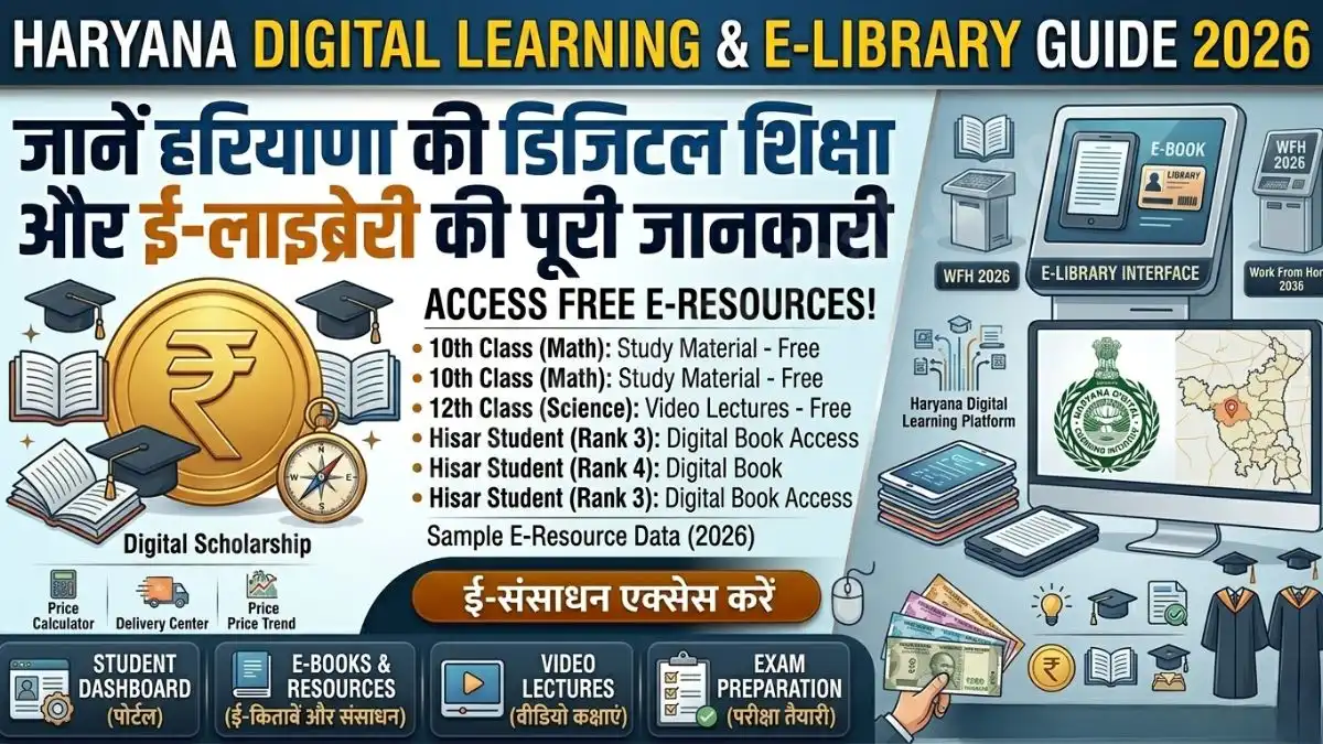 Haryana Digital Learning & E-Library Guide 2026