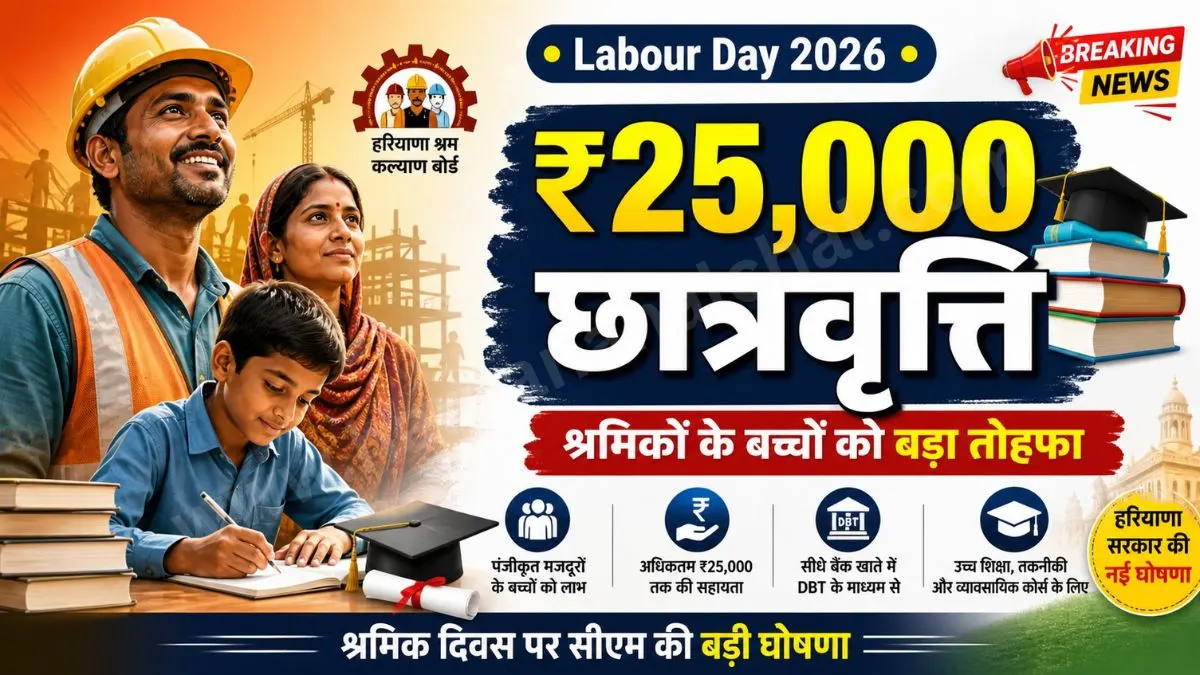 Haryana Labour Day Gift 2026