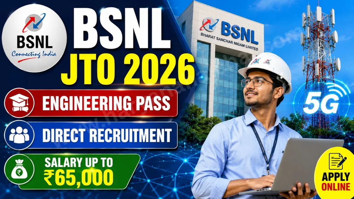 BSNL JTO Recruitment 2026