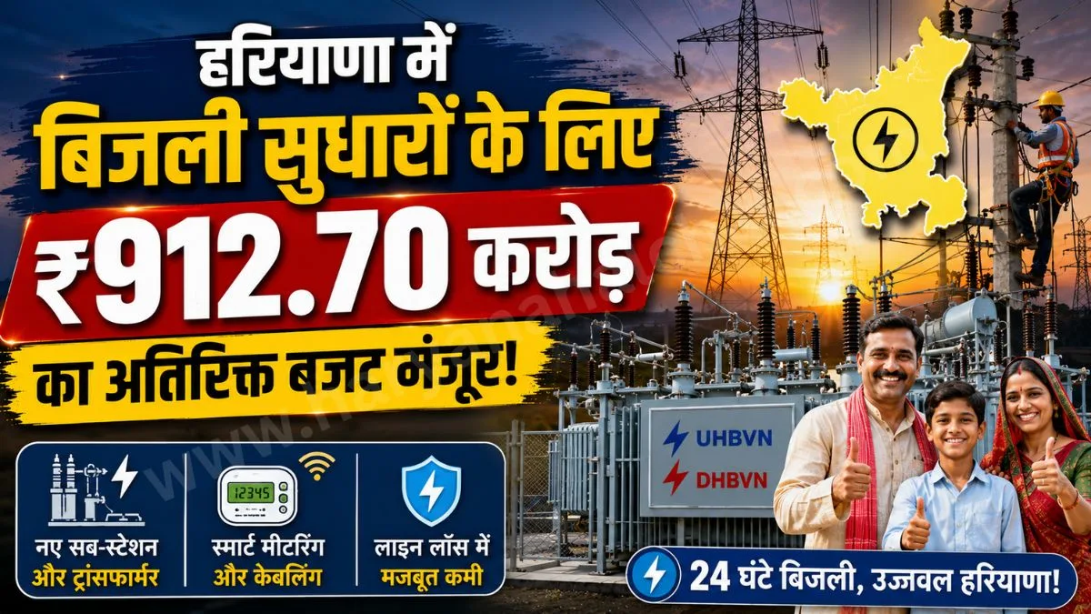 Great Relief Haryana Electricity Infrastructure